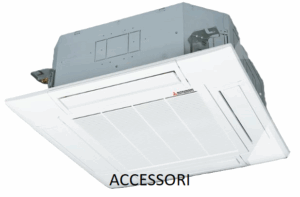 Mitsubishi TERMAL ACCESSORI HYPER monosplit cassetta 84x84