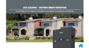 ZUCCHETTI-TECNO LARIO ZCS Azzurro – Sistema ibrido monofase