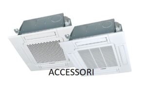 Mitsubishi TERMAL ACCESSORI Light Commercial Climatizzatore a cassetta 60×60 monosplit R32