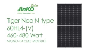JINKO TECNO LARIO Tiger Neo N-type Mono Half Cell 60HL 4-V 480 Watt