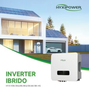 HYXI POWER inverter ibrido monofase HYX-H3K/3K6/4K/4K6/5K/6K/8K-HS