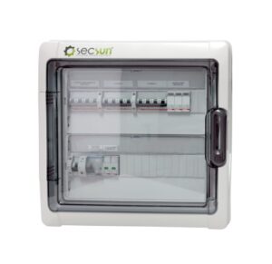 SECSUN Quadro elettrico DC/AC unicobox UBM1102 plus 2 stringhe parallele monofase PRO 3kW