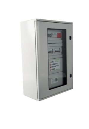 SECSUN Quadro elettrico di interfaccia 30 kWp (2 inverter) QIT30-2 con test report QIT30-2-ST senza test report