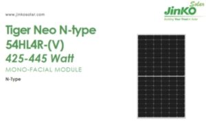 JINKO TECNO LARIO TIGER NEO N-TYPE 54HL4R-V 445 WATT