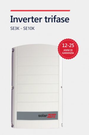 TECNO LARIO Solar-Edge inverter Trifase serie SE 3K - 10K