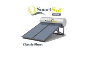 SmartSol Kit solare 200lt Classic Short 4mq per tetto piano o a falda