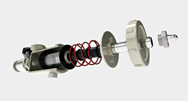 Crea Water Defangatore X2 (3 fori, in ottone con molla) - immagine 4