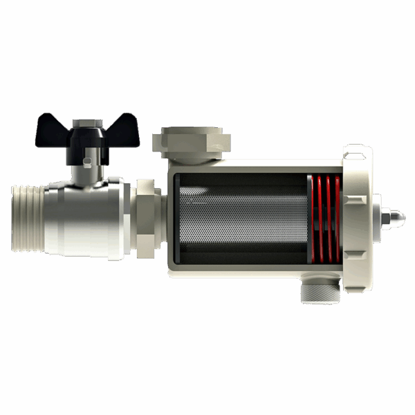 Crea Water Defangatore X2 (3 fori, in ottone con molla)