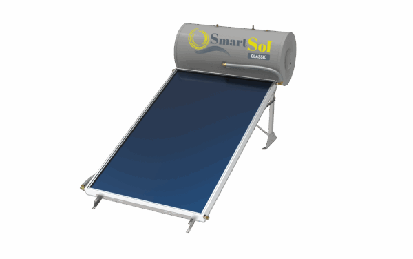 SmartSol Kit solare 150lt Classic Short 2mq per tetto piano o a falda