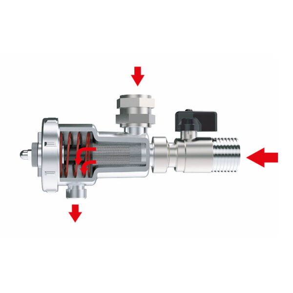 Crea Water - Kit caldaia  5 – DOX 360 in linea + Defangatore X6 OMEGA + Neutralizzatore no acid + Point 100 o Point 800 - immagine 3