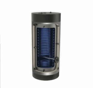 SmartSol bollitori vetrificati HPS-2 doppio scambiatore specifico per pompe di calore Dark grey da 200 a 1000 LtT