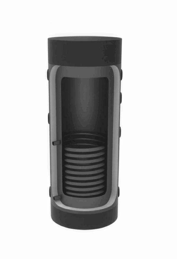 SmartSol termoaccumulatore per acqua di riscaldamento con 1 scambiatore fisso BAC 1 PVC 150/1000 Lt