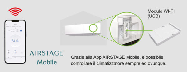 Fujitsu climatizzatore a parete Serie KMCG WIFI da 2 KW a 4,2 KW - immagine 4