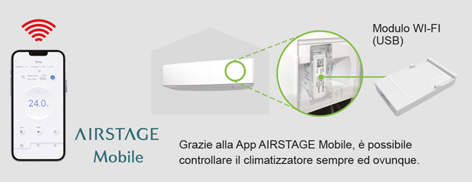 Fujitsu climatizzatore a parete Serie KMCG WIFI da 2 KW a 4,2 KW - immagine 4