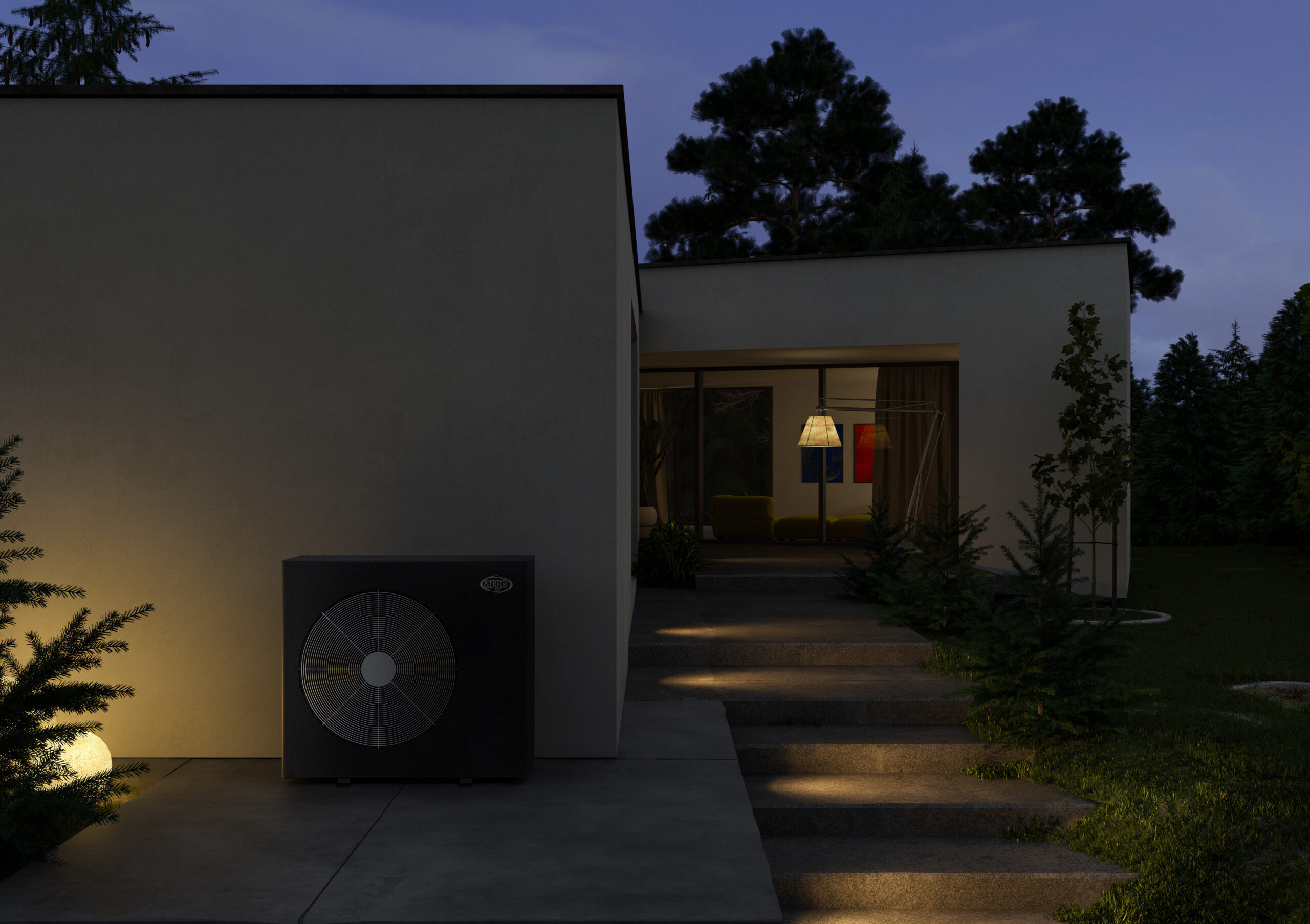 Argo GENERA pompa di calore monoblocco Aria/Acqua – 1PH – 8kW – R290 - immagine 2