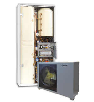 Cosmogas SOLARSPLIT E  Pompa di calore inverter, da interno, esterno, incasso   Potenze: 6 - 9 - 12 kW